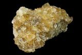 Bargain, Yellow Calcite Crystal Cluster - Fluorescent! #139088-1